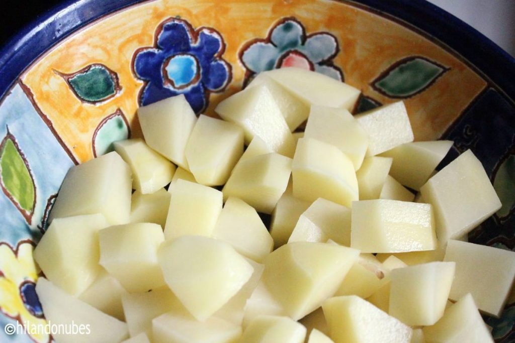entrehuesosdecereza jibia en salsa