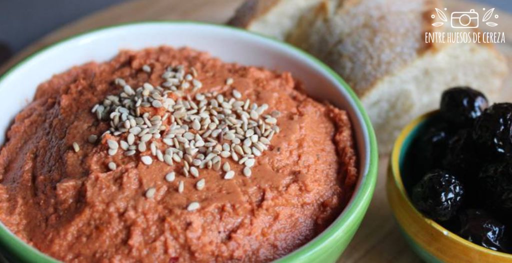 Paté vegetal de tomates secos