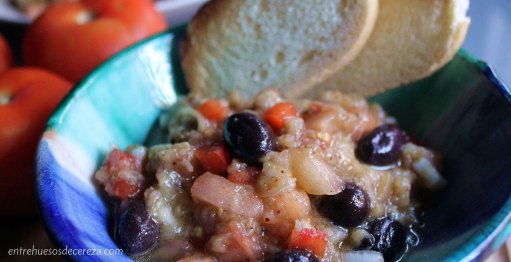 Ensalada de berenjenas asadas